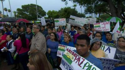 A prayer for separated families in McAllen, Texas