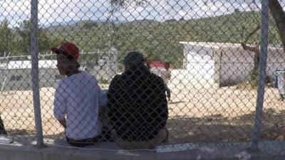 Migrants stranded in Greece