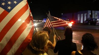 Mourners for John McCain