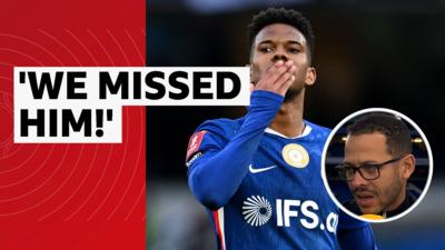 Chelsea manager Liam Rosenior