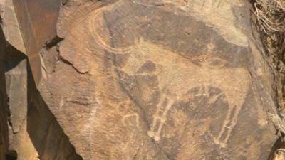 A petroglyph