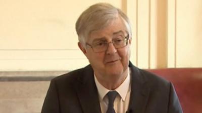 Mark Drakeford said his birthday might "be time for somebody else to have a chance".