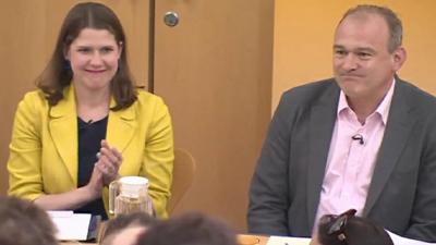 Jo Swinson and Ed Davey