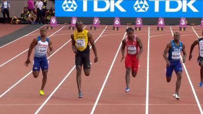 Usain Bolt through to men's 100m final