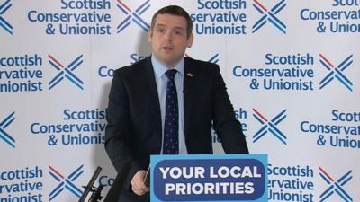 Scottish Conservative Leader Douglas Ross