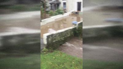 Burry Port flooding