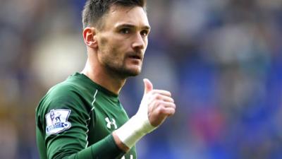 Tottenham goalkeeper Hugo Lloris