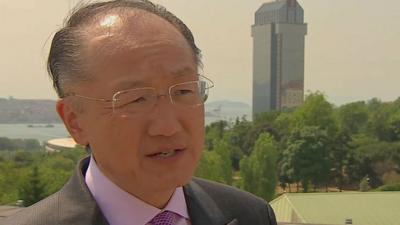 Jim Yong Kim, president of the World Bank