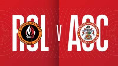 Rushall Olympic v Accrington Stanley