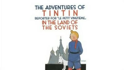 Cover of Tintin in the Land of the Soviets