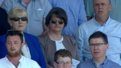 DUP leader attends GAA Ulster final