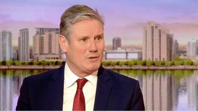 Labour leader, Sir Keir Starmer