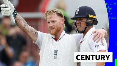 Ben Stokes and Brydon Carse