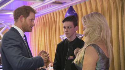 Prince Harry at WellChild Awards