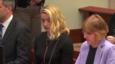 Amber Heard in court