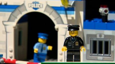 The role of police and crime commissioners played out in Lego