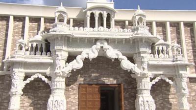 The Shree Swaminarayan Mandir in Oldham