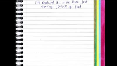 Maya's anorexia diary