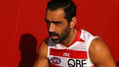 Adam Goodes, file pic