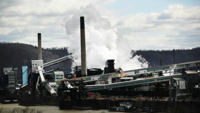 The United States Steel Corporation plant in Clairton, Pennsylvania