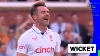 England's James Anderson 