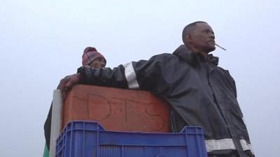 Fishermen in South Africa