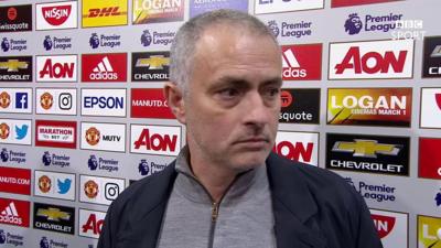 Mourinho walks out of interview