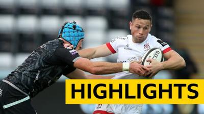 Pro14 highlights: Ospreys 12-24 Ulster