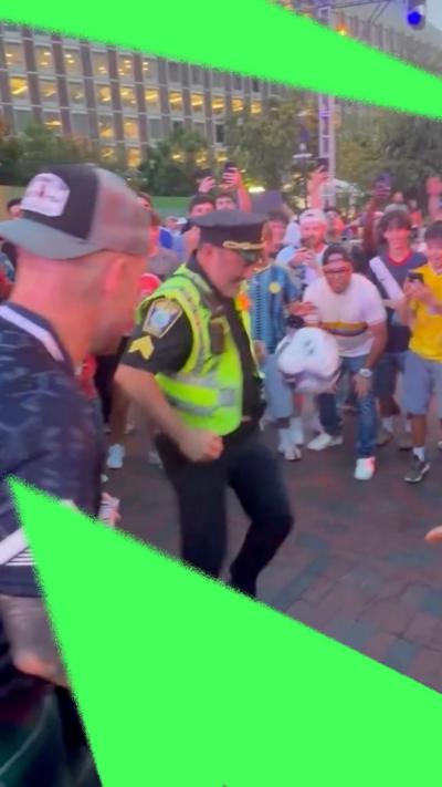 Boston police officer