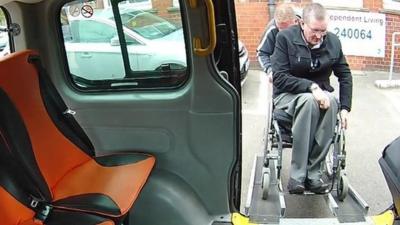 Wheelchair access to vehicle