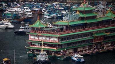 Jumbo floating restaurant