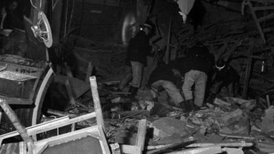 Aftermath of 1974 Birmingham pub bombing