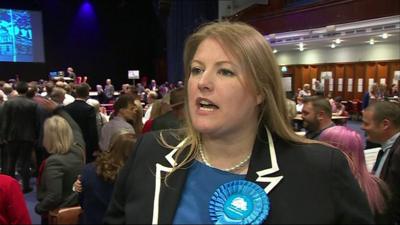 Donna Jones, Conservative group leader in Portsmouth