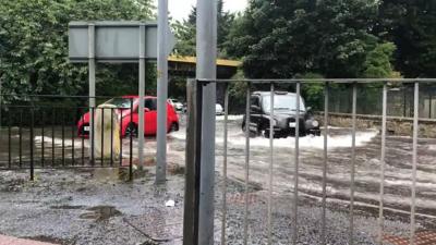 Flooding in Edinburgh