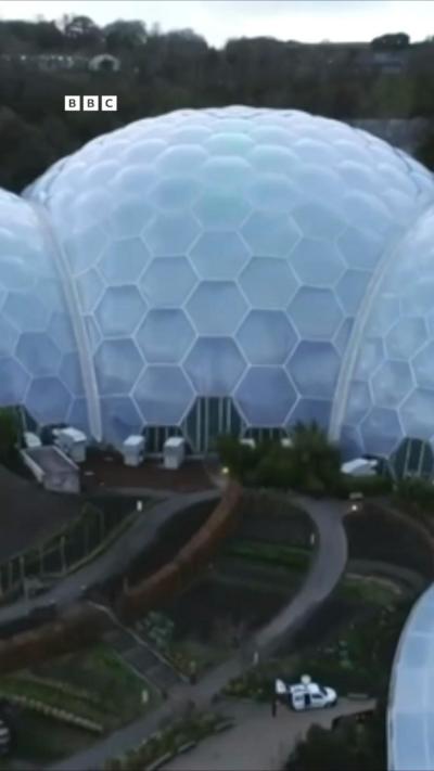 Biomes at Eden project