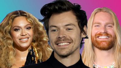 Beyonce, Harry Styles and Sam Ryder