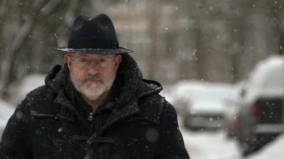 Reporter John Sweeney in Russia