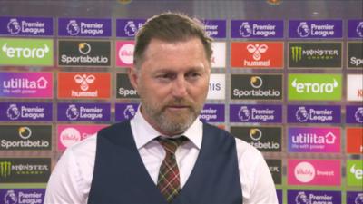 Ralph Hasenhuttl has praised his side's "stable" defence as Southampton keep a clean sheet despite Aston Villa "pressure".