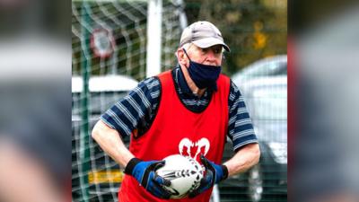 At 80 years old, Northern Ireland man Ian Cunningham is one of the oldest walking rugby players in the UK.