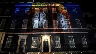 Brexit Big Ben bongs at Downing Street