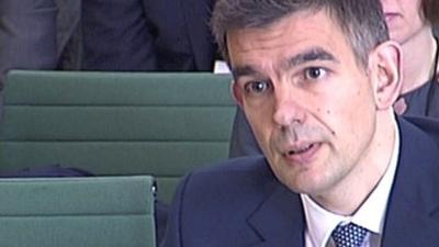 Google's UK head, Matt Brittin, appearing before the Public Accounts Committee