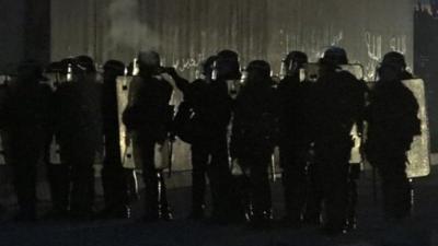 Riot police