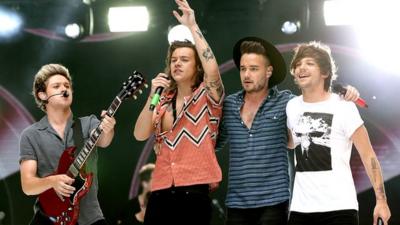 One Direction played their final concert in Sheffield last night. The band announced in August that they would be taking a break.