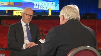 John Swinney and Brian Taylor