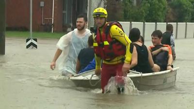 Families in Townsville are evacuated