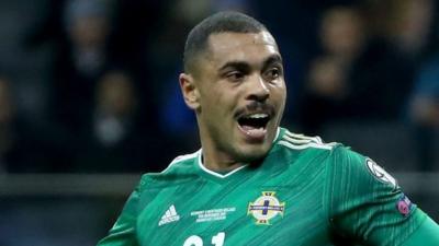 NI striker Josh Magennis