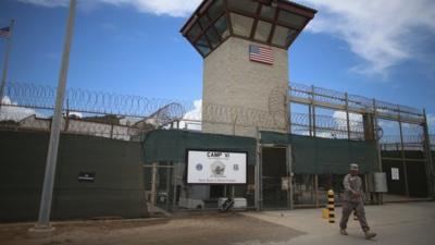 US soldier exiting Guantanamo Bay detention facility