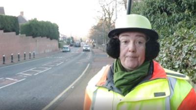 Jacqueline Carver says she loves her job but has suffered abuse from drivers.