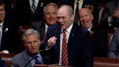 Steve Scalise speaks to Congress