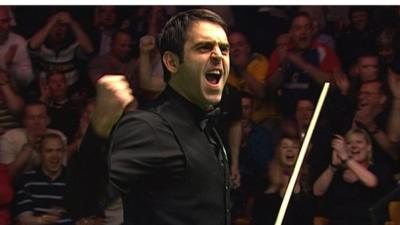 Archive: Ronnie O'Sullivan's 'best' Crucible maximum break